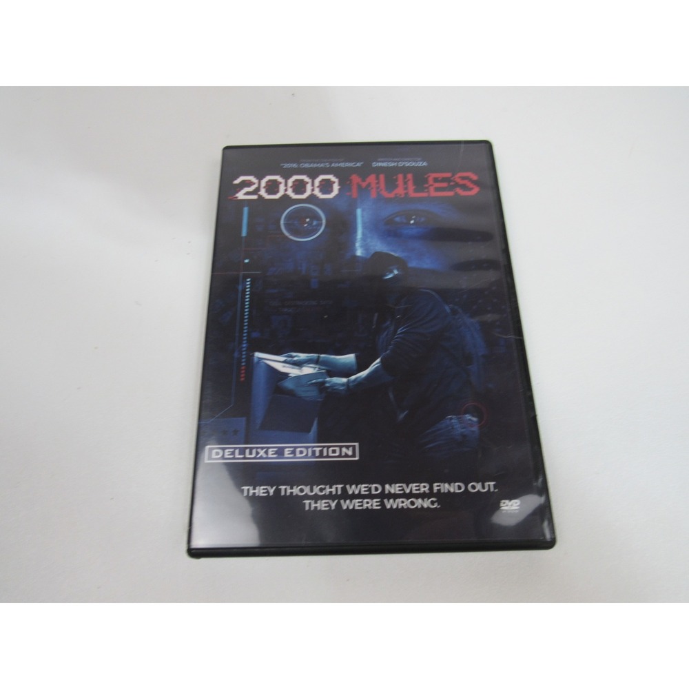 2000 Mules DVD Deluxe Edition Dinesh D'Souza Documentary 2022 Election Film
